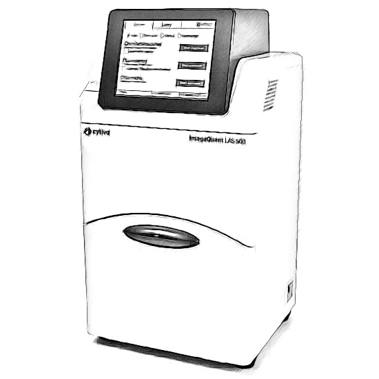 GE Healthcare ImageQuant LAS 500 Western Blot System