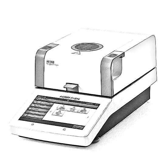 Mettler Toledo HC103 Moisture Analyzer