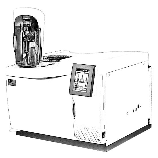 Perkin Elmer Clarus 590 GC Chromatography System